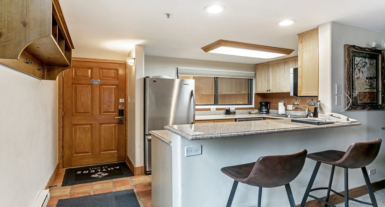 View of entryway and kitchen Antlers at Vail
