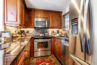 Fully equipped kitchen of Antlers at Vail condo 403
