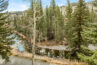 View of Gore creek from balcony 205 Antlers at vail