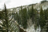 Balcony of Antlers at Vail condo #504 with views of the ski slopes and river