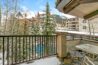 Large deck of Antlers at Vail residence 518