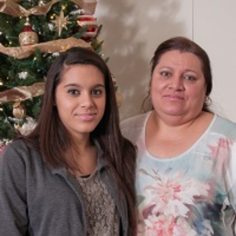 Antlers executive housekeeper extrordaniere with her beautiful daughter