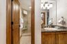 vanity and bathroom of Antlers at Vail condominium 309