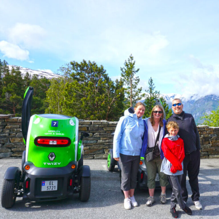 Antlers director of marketing, Liana, with her family in Norway