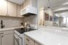 Kitchen of Antlers at Vail studio condo 306