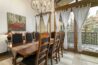 dining area of antlers at vail residence 518