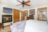 Lower level master bedroom of Antlers at Vail residence 518