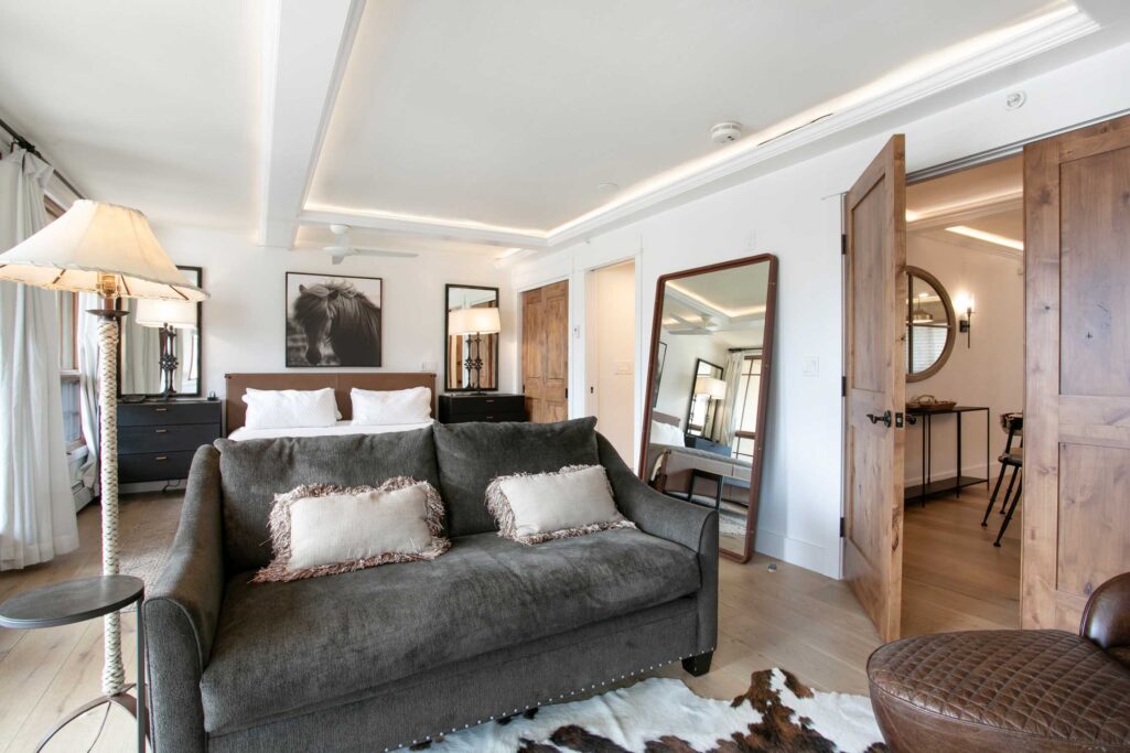 Master king bedroom of Antlers at Vail residence 520