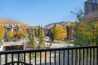 Spacious deck of Antlers at Vail condo 420