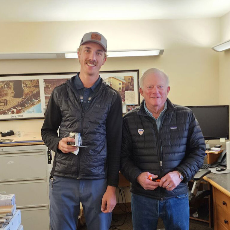 parker and dave in the Antlers engineering department