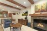 Living room of Antlers at Vail condo 209