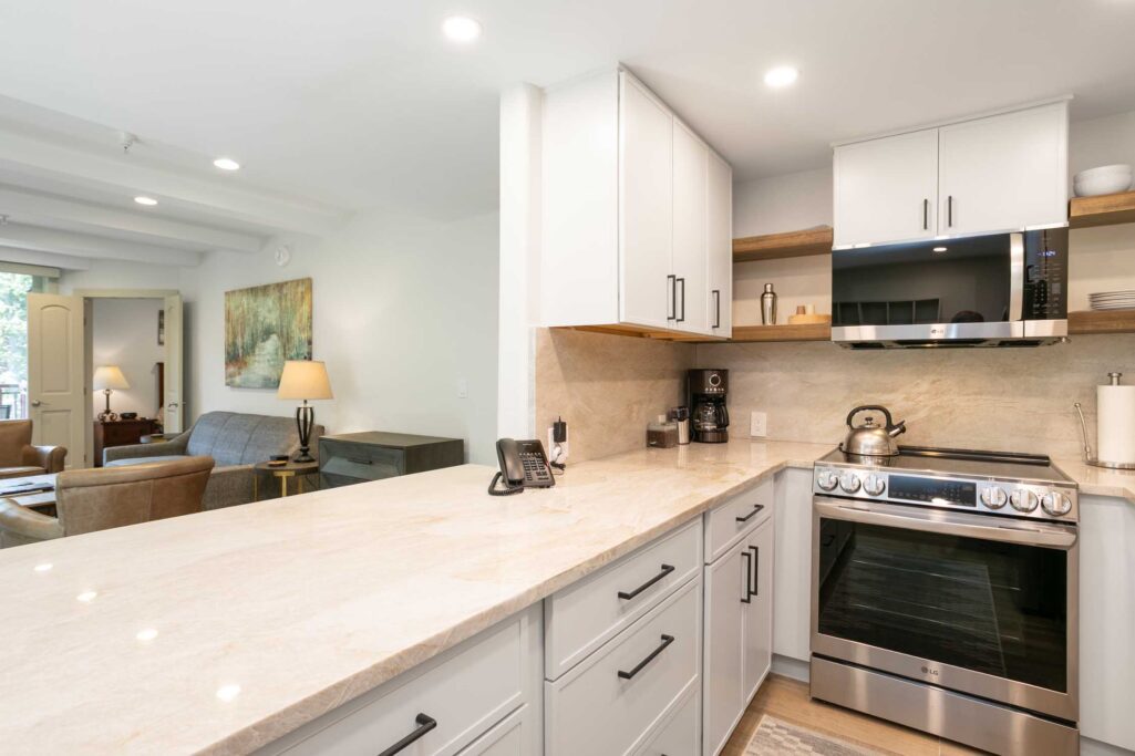 Kitchen of Antlers at Vail condo 303