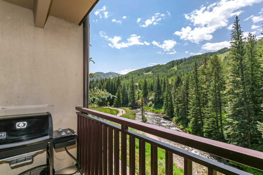 Balcony of Antlers at Vail condo 303