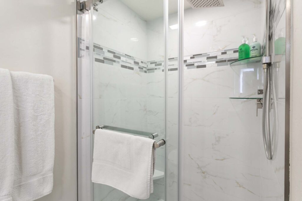 Master bathroom of Antlers at Vail condo 301