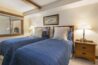 Twin bedroom of Antlers at Vail condo 315