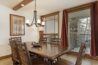 Dining area of Antlers at Vail condo 418