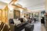 Living and dining areas of Antlers at Vail condo 604