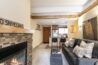 Living and kitchen areas of Antlers at Vail condo 604