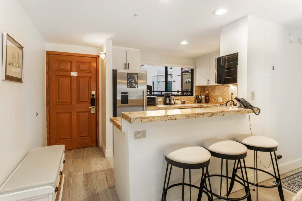 Kitchen of Antlers at Vail condo 310