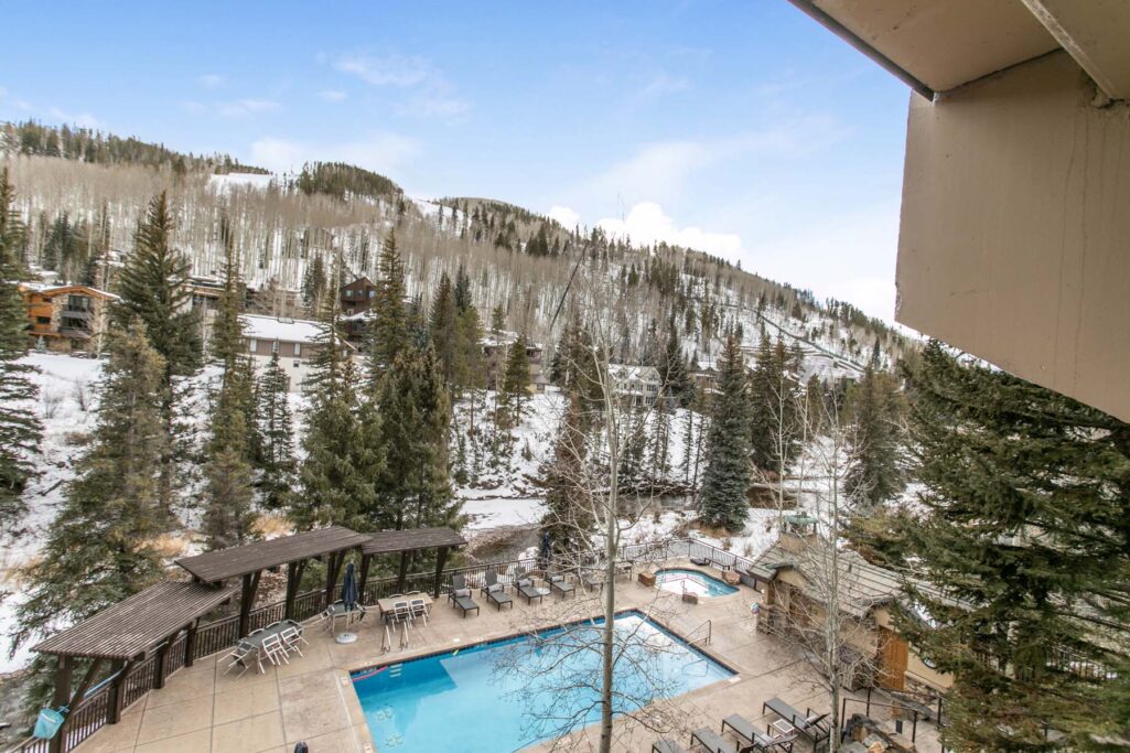 View from Antlers at Vail condo 310