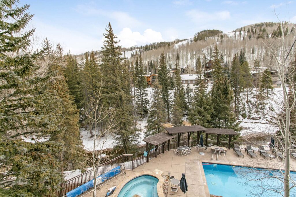 View from Antlers at Vail condo 310